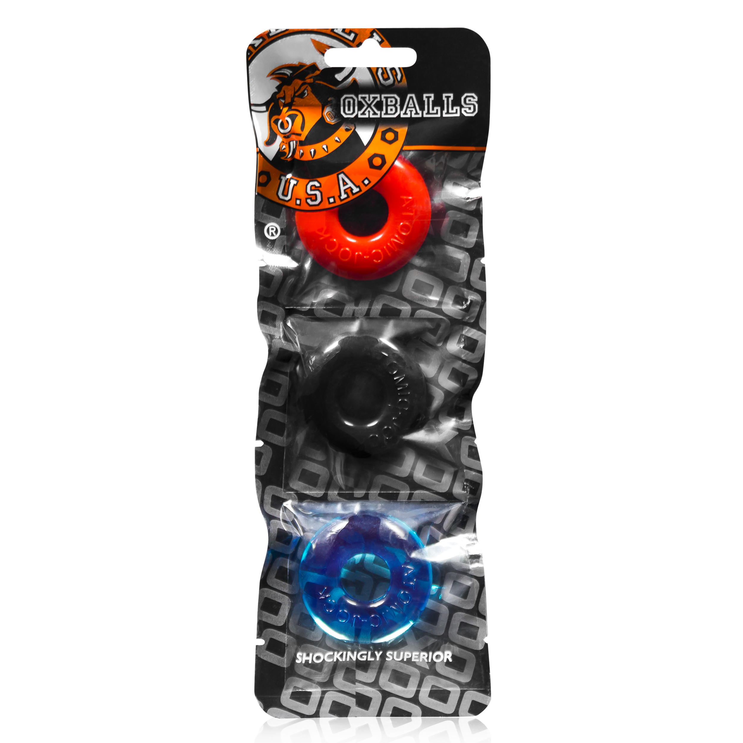 Ringer Cockring 3 Pc Multicolor - Image 2