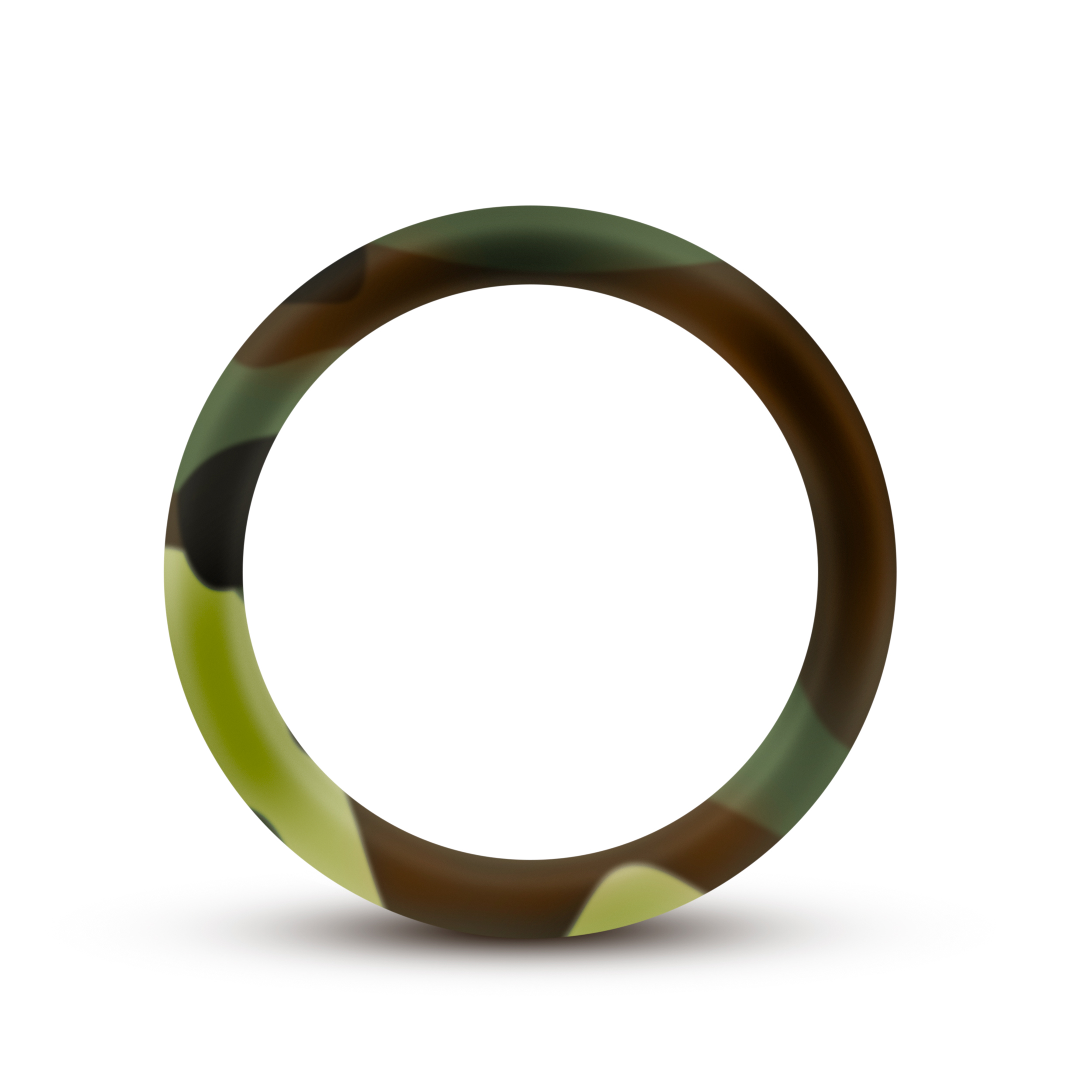 Performance Silicone Camo Cock Ring Green Camoflauge - Image 2