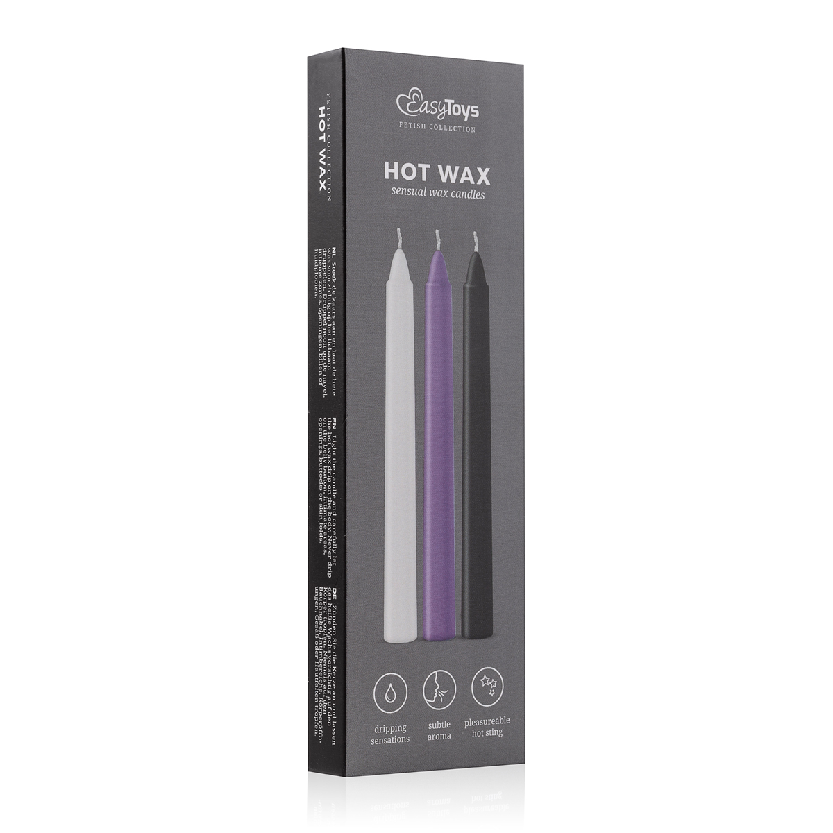 Sensual Hot Wax Candles 3 Pc - Image 2