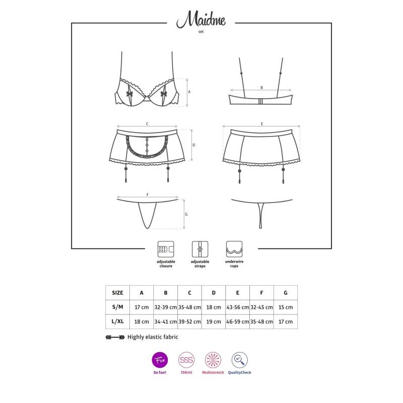 Maidme Set 5 Pc | Large/Extra Large - Image 5