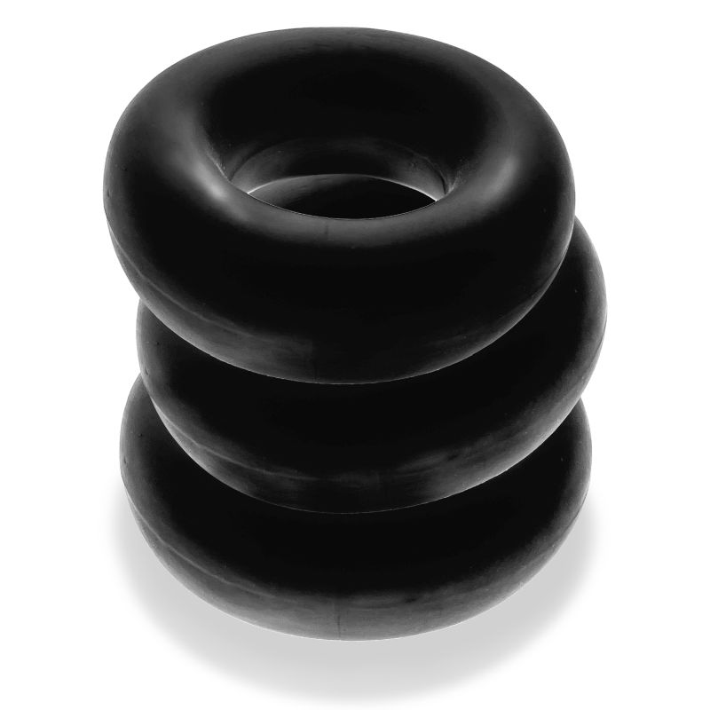 Fat Willy 3 Pc Jumbo Cockrings Black | One Size - Image 6