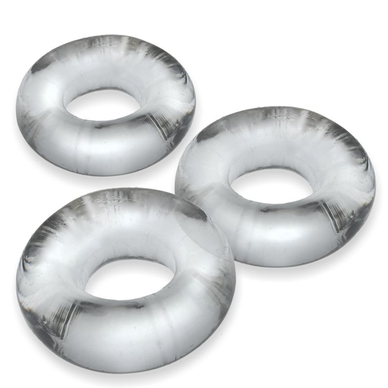 Fat Willy 3 Pc Jumbo Cockrings Clear | One Size - Image 6