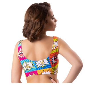 Comics Curios Crop Top - Smal