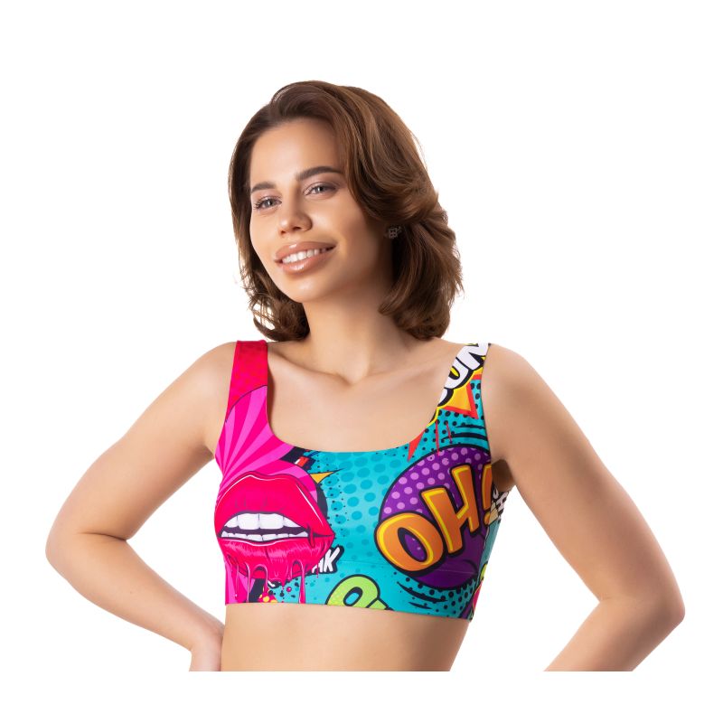 Comics Oh Crop Top - Extra La - Image 2