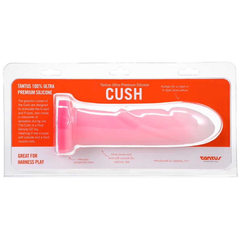 Cush Dual Density Dildo Rose - Image 5