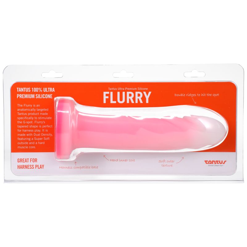 Flurry Dual Density Dildo Ros - Image 5