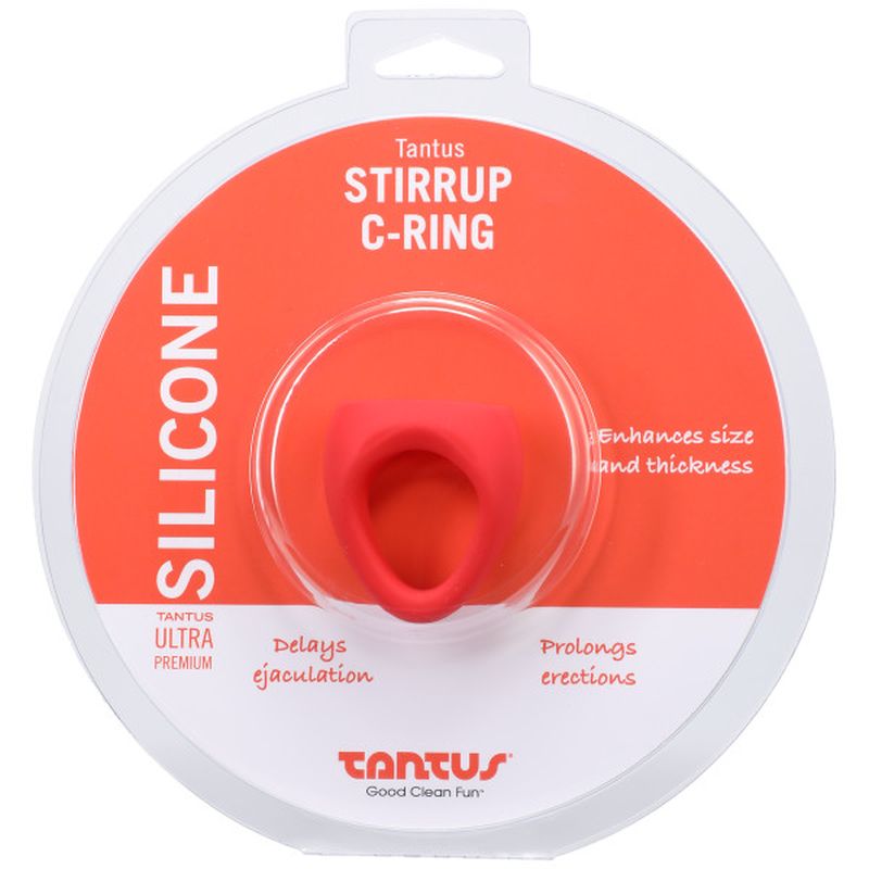Stirrup Silicone Cock Ring Cr - Image 5