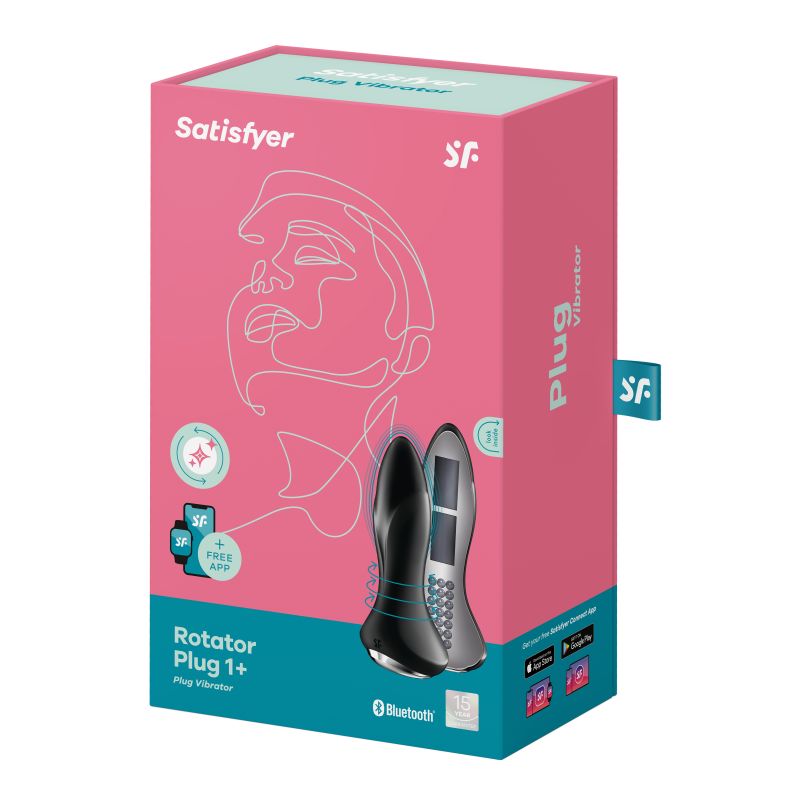 Satisfyer Rotator Plug 1+ Bla - Image 3