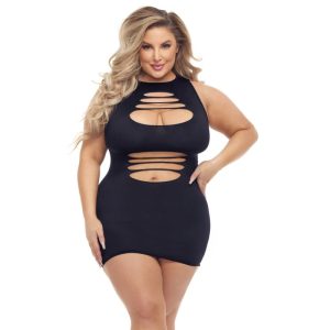 Cant Commit Dress - Black
