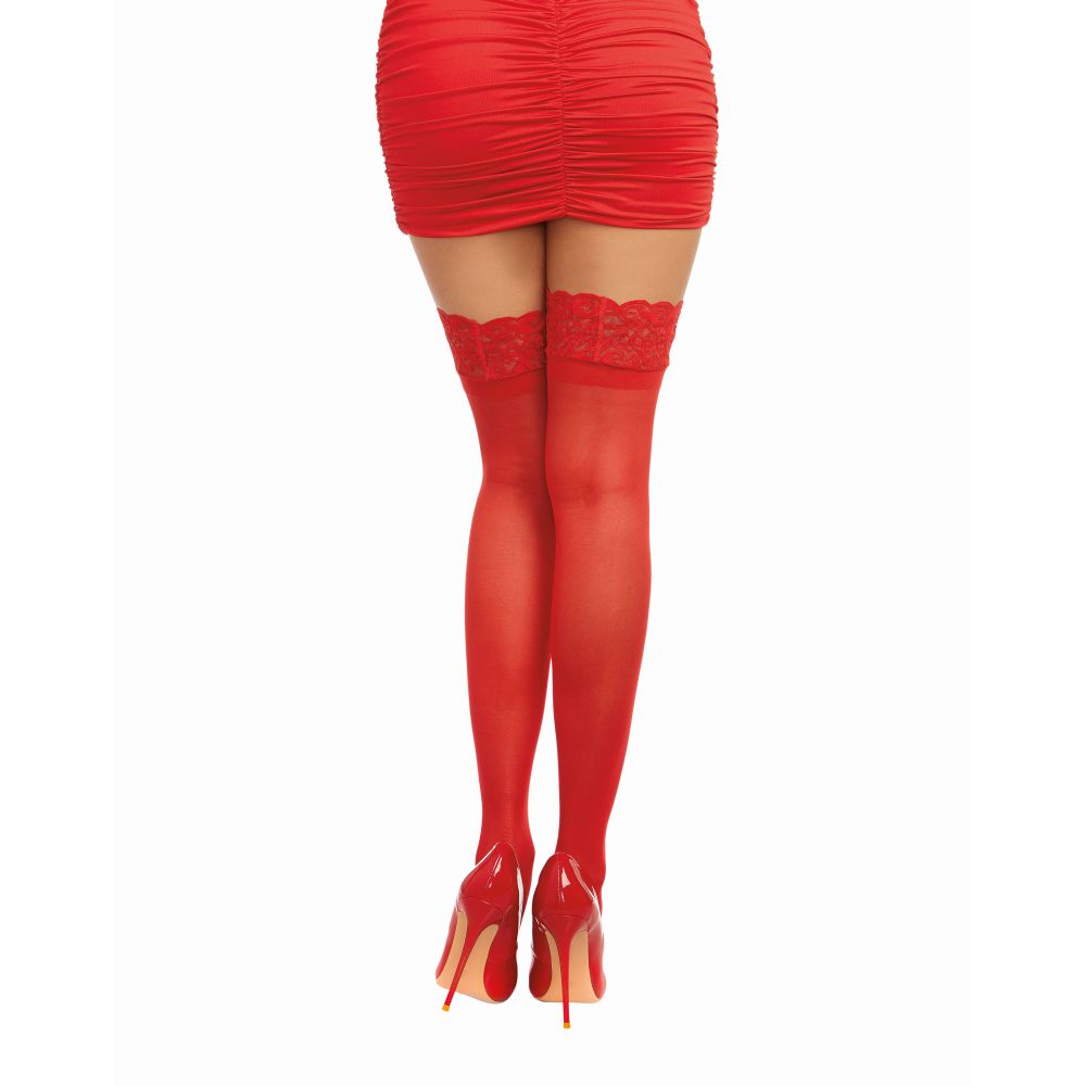 Dreamgirl Lace Top Thigh High - Image 2