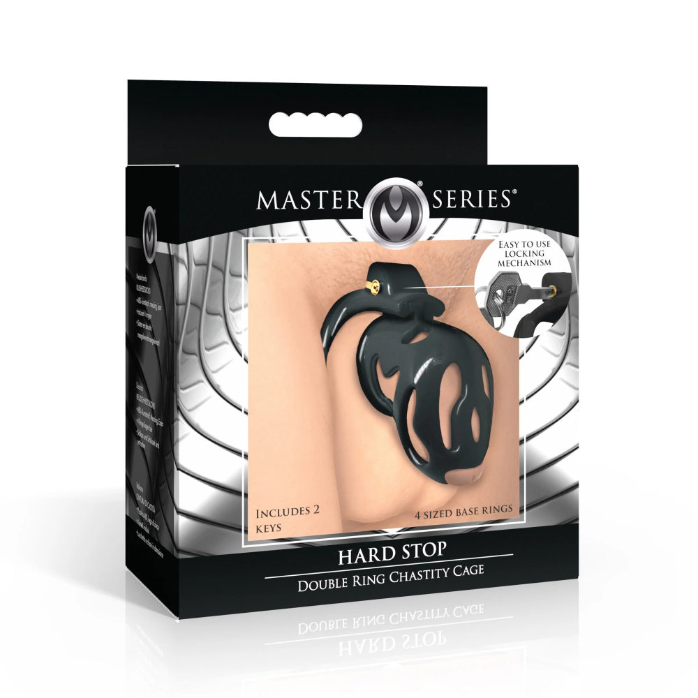 Hard Stop Double Ring Chastit - Image 6