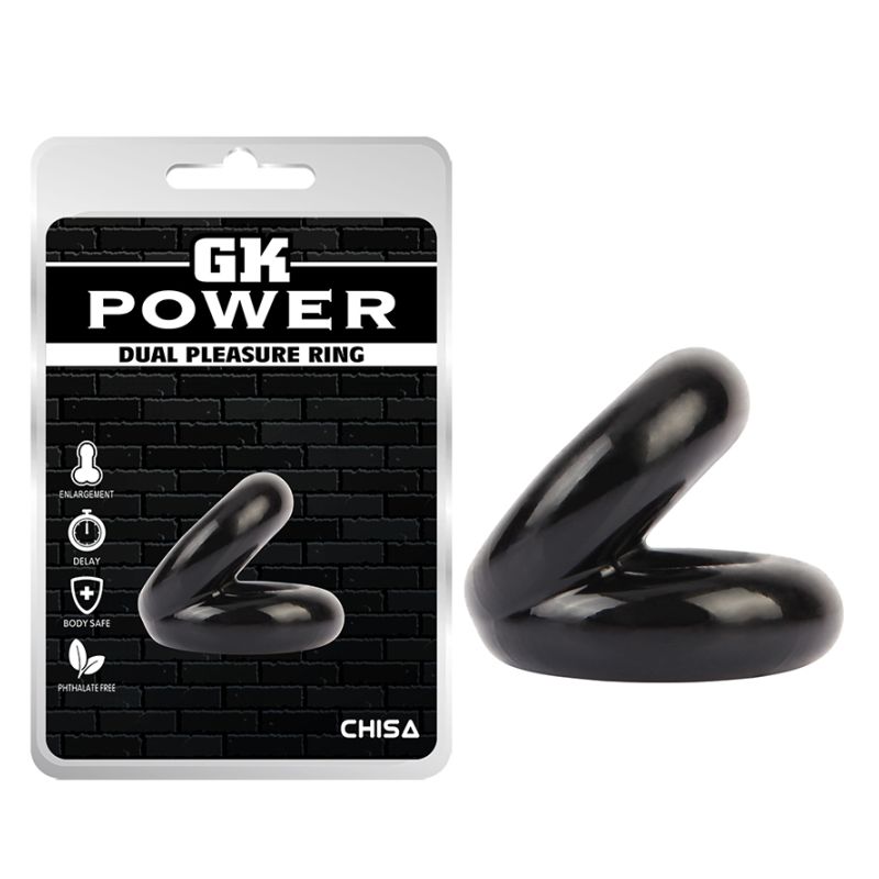 Dual Pleasure Ring Black - Image 5